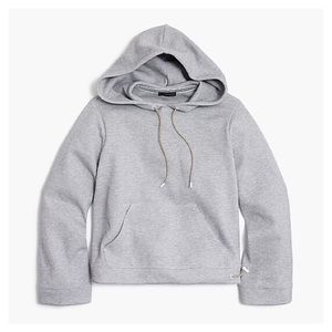 J.Crew Cropped Hoodie Grey XS G6033
